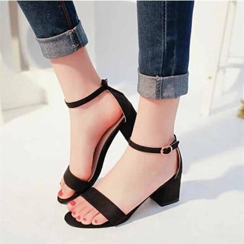 Hot Summer Women Shoes Pumps Dress Shoes High Heels Boat Shoes Wedding Shoes Tenis Feminino With Peep Toe Sandals Casua