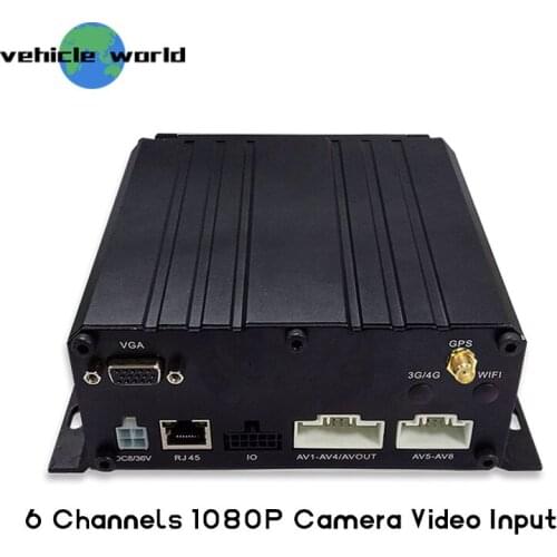1080P 8Channel AHD Mobile DVR with GPS for Taxi Surveillance