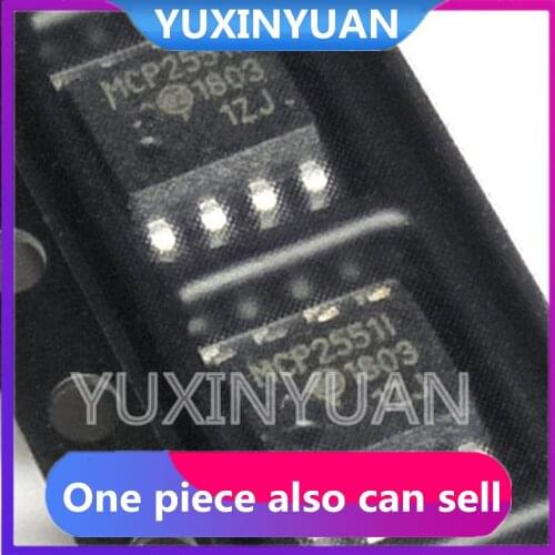 5pcs/lot MCP2551-I/SN SOP-8 MCP2551 SOP8 MCP2551I in stock