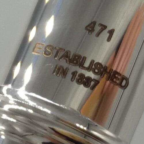 Free Shipping Flute 471 Silver Plated Professional Flute Instrument Intermediate Student Flutes C Leg 16 Holes Closed E Key