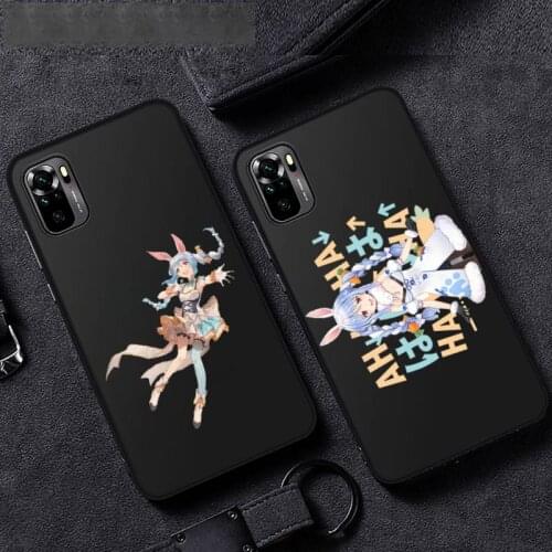 Hololive Usada Pekora gawr gura Phone Case For Xiaomi Mi Redmi Note 8T 9T 9S 9A 10 7 8 9 Lite pro