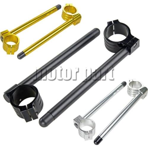 For Suzuki GSXR 750 1100 RF 600 900 RF600R RF900R GSF1200 Bondit 43mm Fork Tube Clip-ons Handle Bar CNC Regular Handlebars