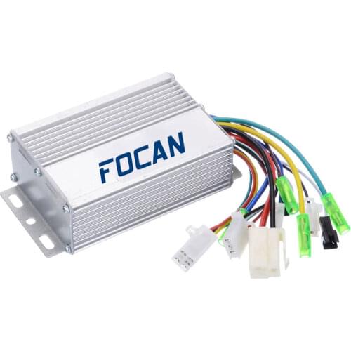 FENG CHANG 24V-36V-48V 350W 17Amax Speed E-bike BLDC Motor Scooter Controller Electric Bike Tricycle FOCAN Controller Driver