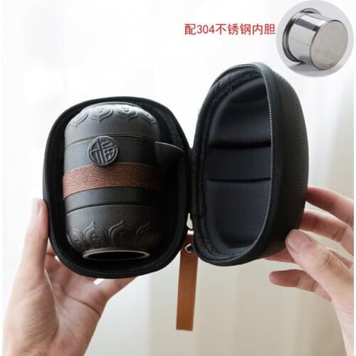 Ceramic teapot gaiwan tea cup porcelain gaiwan tea sets portable travel tea sets drinkware chinese tea set tea pot and cup set
