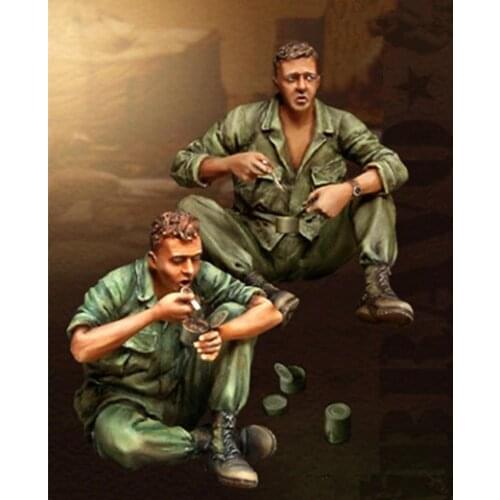 1/35 Resin Figure Model Kit Unassambled Unpainted X336