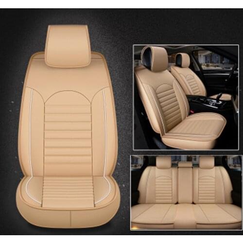 Car Seat Covers Set Universal Fit Most Cars Covers Styling Car Seat Protector For Toyota Corolla Camry Rav4 Tesla