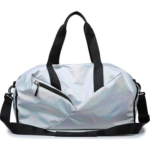 Fashion Women Oxford Travel Bag Large Capacity Shoulder Bag Independent Shoes Luggage Waterproof Handbag