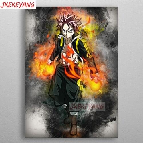 Wall Art Pictures 5D Diy diamond painting Fairy Tail Diamond Mosaic sale Rhinestone Embroidery cross stitch Y3458