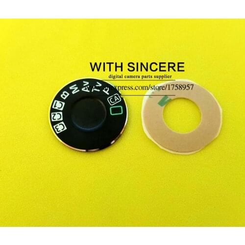 New Function Dial Model Button Label for Canon 7D / 5D Mark II / 5D2 / 5DII Top Function Digital Camera Repair Part