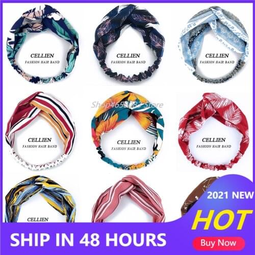 New Women Spring Suede Soft Solid Headbands Vintage Cross Knot Elastic Hairbands Bandanas Girls Hair Bands Hair Accessories W068