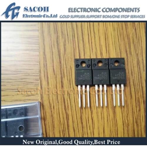 Free Shipping 10Pcs SMK0765 STK0765 SMK0765F TO-220F 7A 650V Power MOSFET transistor