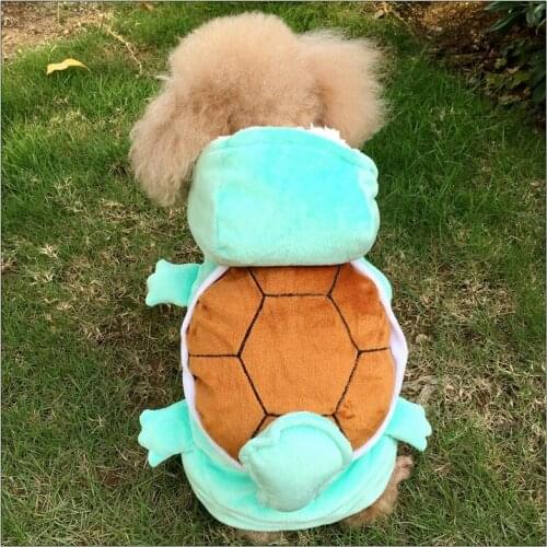 Dog clothes tortoise transform into pet clothes corgi medium and large dog clothes halloween funny dog costume clothes for pets