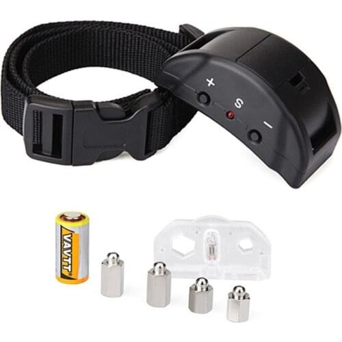 Electroshock Protection Anti Bark Dog Collar Electronic Accessories For Dogs Training Strap