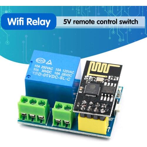 ESP8266 5V WiFi relay module Things smart home remote control switch phone APP ESP-01S relay module