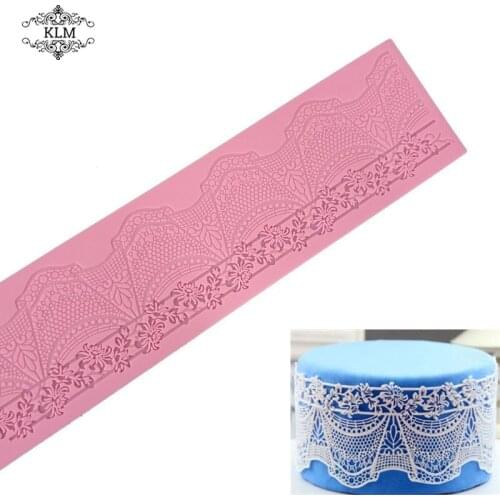 DIY Silicone Candy Lace Mold Cake Decorating Mould