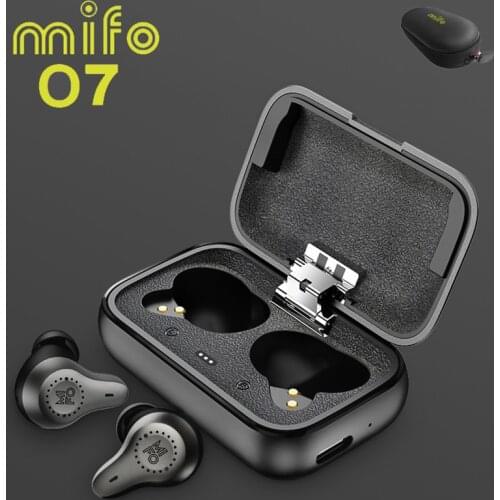 Mifo O7 TWS Headphones Bluetooth-compatible Carbon Nanotube Dynamic Earphones APTX Noise Cancelling TWS Earbuds With Mic