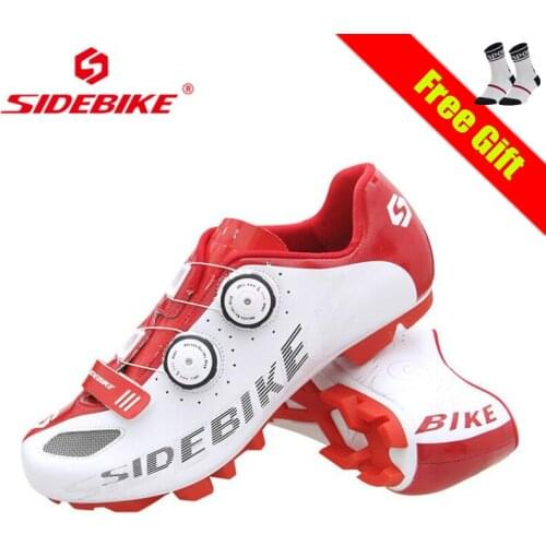 SIDEBIKE Sapatilha Ciclismo Mtb Men Women Mountaiin Bike Sneakers Self-locking Breathable Ultra-light Shoes Riding Bicycle