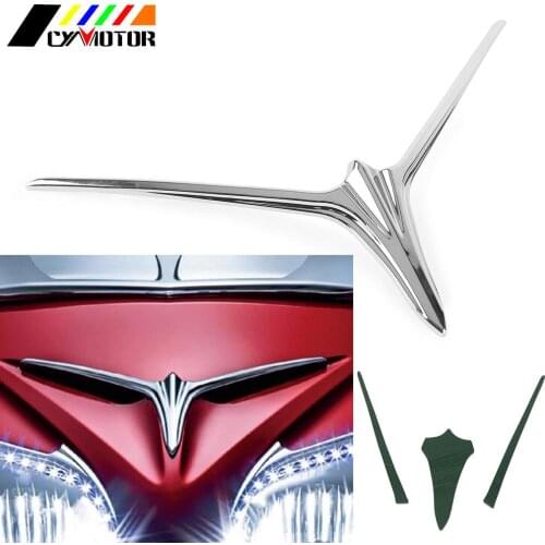 Motorcycle Goldwing GL1800 Upper Fairing Eyebrow Trim Accent Decoration For Honda Goldwing F6B 2012 2013 2014 2015 2016 2017