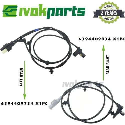 Rear Pair ABS Wheel Speed Sensor For MB MERCEDES-BENZ VITO VIANO MIXTO W639 6394409834 6394409734