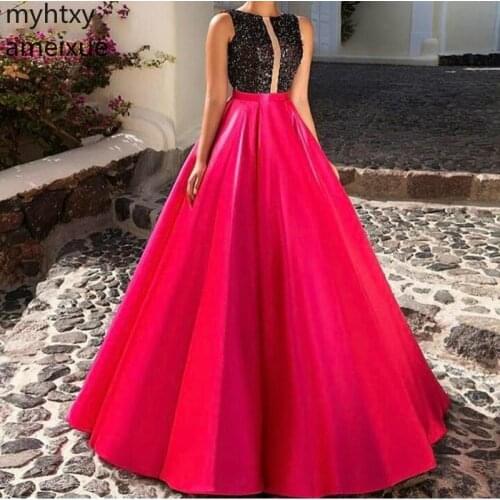 New Custom Cap Sleeve A-line Evening Dresses 2020 Black Crystals Beaded Gowns Avondjurk Cheap Formal Dress Party Robe De Soiree