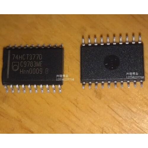 10PCS The new package triggers 74HCT377D 74HCT377 SOP20 IC
