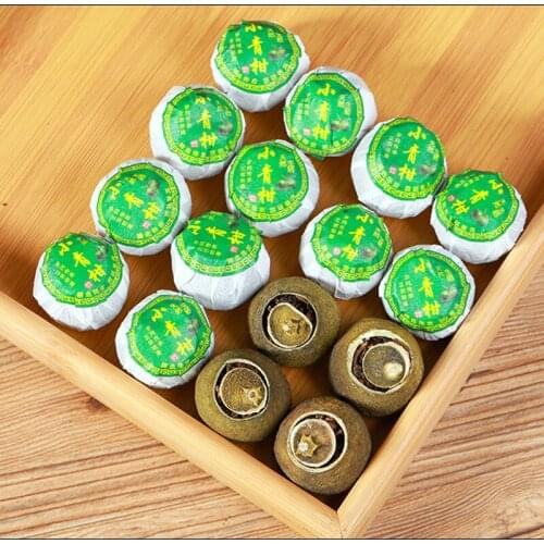 20pc Natural Plant Tea Bag Tangerine Peel Pu'er Tea Bag DIY Chinese Qinggan Pu'er Tea