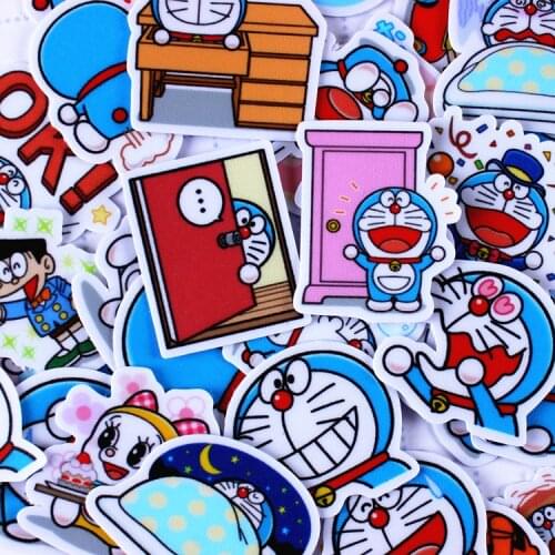 39pcs Creative kawaii self-made cute doraemon stickers/beautiful /decorative /DIY craft photo albums Paper