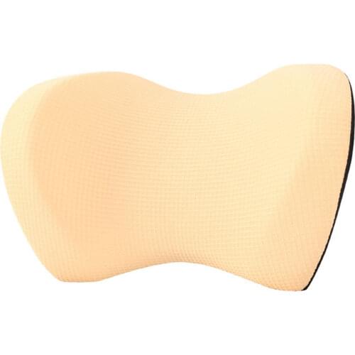 Car Neck Headrest Pillow Ice Silk Auto Seat Neck Head Support Pillow For Car Travel Sleep Memory Cotton Head Neck Rest Pillow
