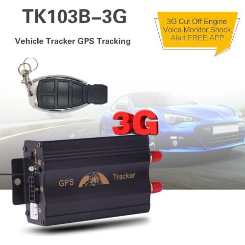 3G GPS Car Tracker GPS103B-3G/TK103B-3G WCDMA/GSM/GPRS Vehicle/Motorcycle tracking Remote Control Cut Off Oil and Power Tracking