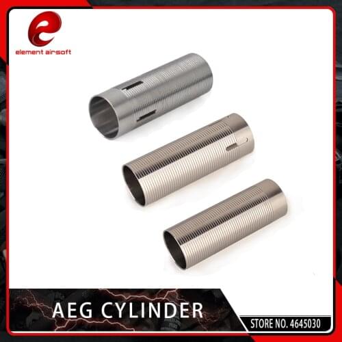 Element 75% 80% 100% Stainless Steel Cylinder Heat Dissipation for AEG Airsoft M4 AK Gel Ball Gearbox Smooth Inner Wall