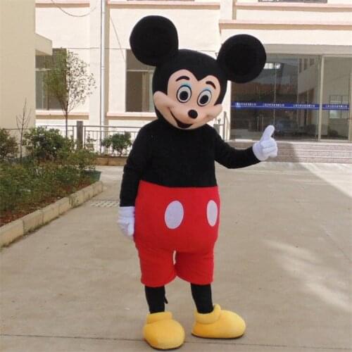 Mickey Mouse Cartoon Doll Costume Cosplay Role Play Costume Halloween Play Costume Clothing Set Adults Cosplay Costume Clothing