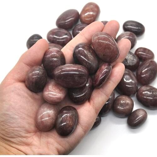 Natural Strawberry Quartz Crystal Tumbled Bulk Healing Mineral Specime Gemstones Gem Raw Aquarium Decoration Gift