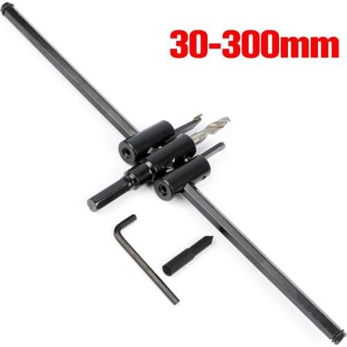 30-300mm Drill Bit Adjustable Wood Drywall Circle Hole Drill Cutter Bit Saw Circle Hole Saw Cutter High Quality
