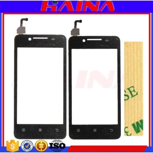 4.5" inch Phone Touch For Lenovo A 319 A 1000 A 2010 Touch Screen Digitizer Sensor Outer Glass Lens Panel Black Replacement