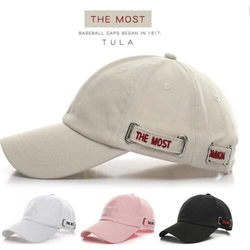 Spring Summer Korean Style Baseball Cap Cotton Hats for Men Solid Color Cotton Snapback Caps for Women Student Baseball Hat
