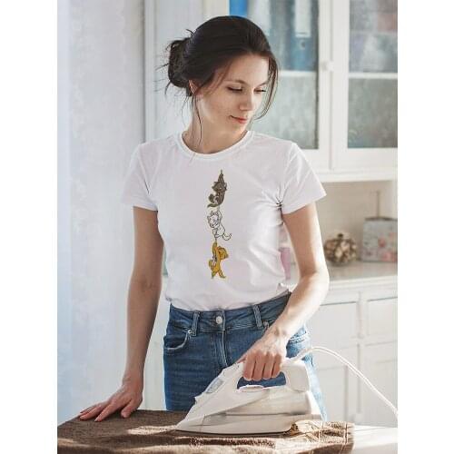 Funny Disney The Aristocats T-Shirts Women Marie Cat and Friends Grahic Tee Fashion Ulzzang Shirt Loose Breathable Summer Casual