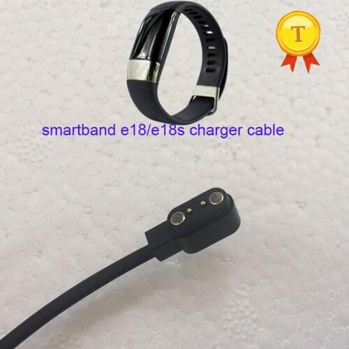 2018 original e18 e18s smart band smartband bracelet 2pin magnet charger charging cable wire replacement strap belt