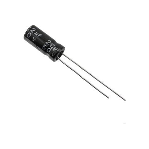 500pcs 22uF 50V 50V22UF Radial Electrolytic Capacitor 5*11mm