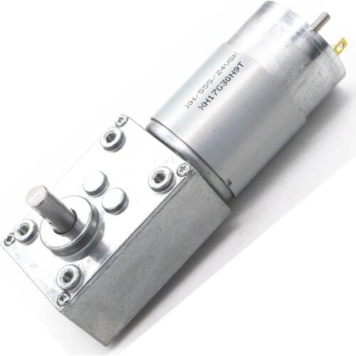 5840-555 Permanent Magnet DC Worm Gear Motor, Remote Control Curtain Motor, Billboard Motor, Smart Device Motor