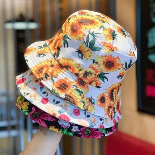 2021 New Hot Tie Dye Bucket Hats Reversible Double-Side-Wear Hat Print Packable Outdoor Sun Hat Panama Bob Fisherman Caps
