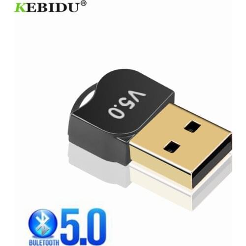 KEBIDU USB Bluetooth 5.0 Dongles Wireless Bluetooth Adapter Music Sound Receiver Adaptador Bluetooth Transmitter