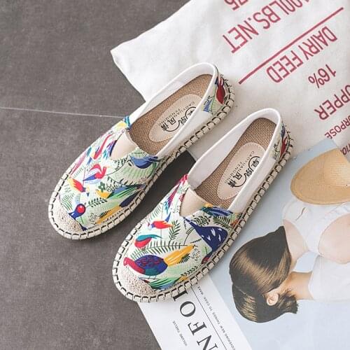Summer New Womens Shoes Korean Style Comfortable All-Match Casual Shoes Flat-Bottomed Fashion Colorful Low-Top Canvas Shoes