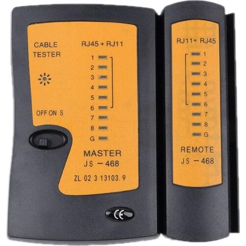 New Wire Tester Tools Network Cable USB RJ45 Wire Tester Test Double-twisted Cable Detector Tracker Tool kit Networking