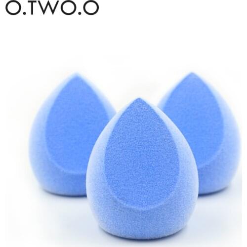 O.TWO.O Microfiber Fluff Surface Makeup Sponge Non-Latex Easy To Carry Powder Liquid Foundation Concealer Cream Cosmetic Puff