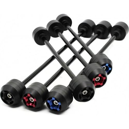 Front / Rear Axle Fork Wheel Sliders For BMW S1000XR 2020-2021 Motorcycle Crash Protector Drop Falling Protection Guard