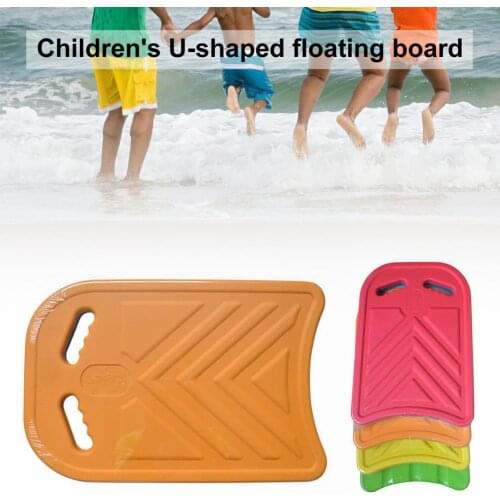 Practical EVA Safe U-shaped Swimming Kickboard Floating Plate Surf Water Kids Child Adults Training Aid Tools for Water Sports