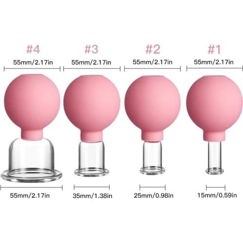 Rubber Health Care Body Cup Vacuum Cupping Suction Cup Simple And Portable Household Cupping Set Cupping Tool