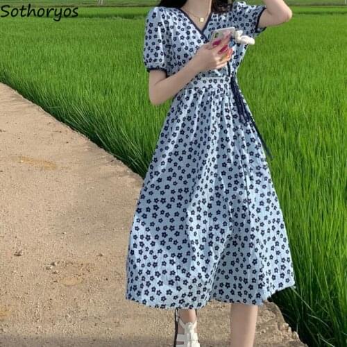 Sothoryos Floral Summer Dresses