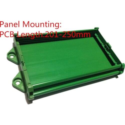 UM72 PCB length range: 201-250mm Panel mounting base PCB housing PCB mounting adapter Panel mounting PCB carrier