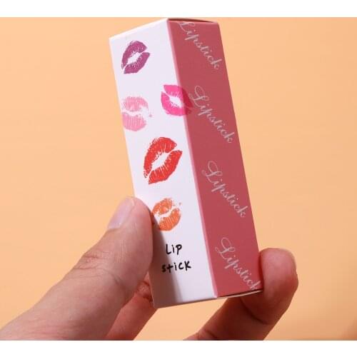 20pcs/Set Lip Gloss Bottle Paper Box DIY Lipstick Perfume Essential Oil Tube Wrapping Case Wedding Party Small Gift Packaging